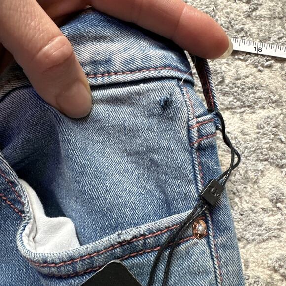 True Religion Becca Mid Rise Boot Cut Jeans Size 28 NWT Minor Flaw - Picture 8 of 13